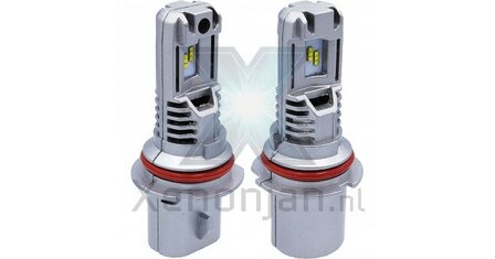 Led koplamp set 9007 HB5 Bi 12V en 24V kortste uitvoering!