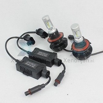 Led koplamp set HB3 9005 12V en 24V Luxeon Zes Lumileds