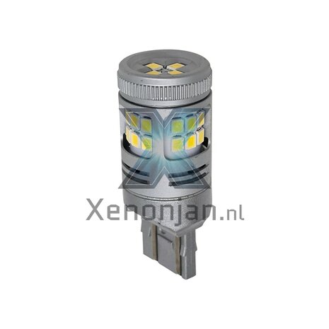 T20 7440 W21W canbus led 2 jaar garantie 900 lumen wit