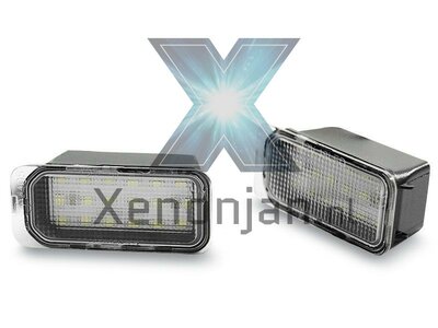 Complete vervanging originele kentekenverlichting voor led Ford Fiesta Focus S-max C-Max Mondeo Kuga Galaxy